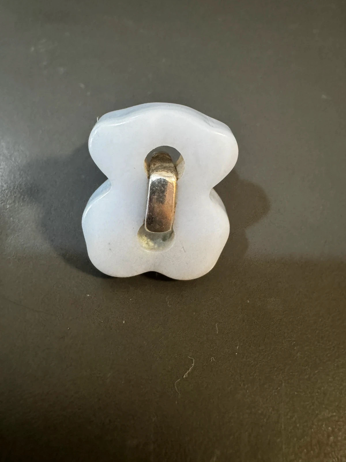 Anillo TOUS Plata de Ley y Calcedonia (Oso Mesh) – photo 7